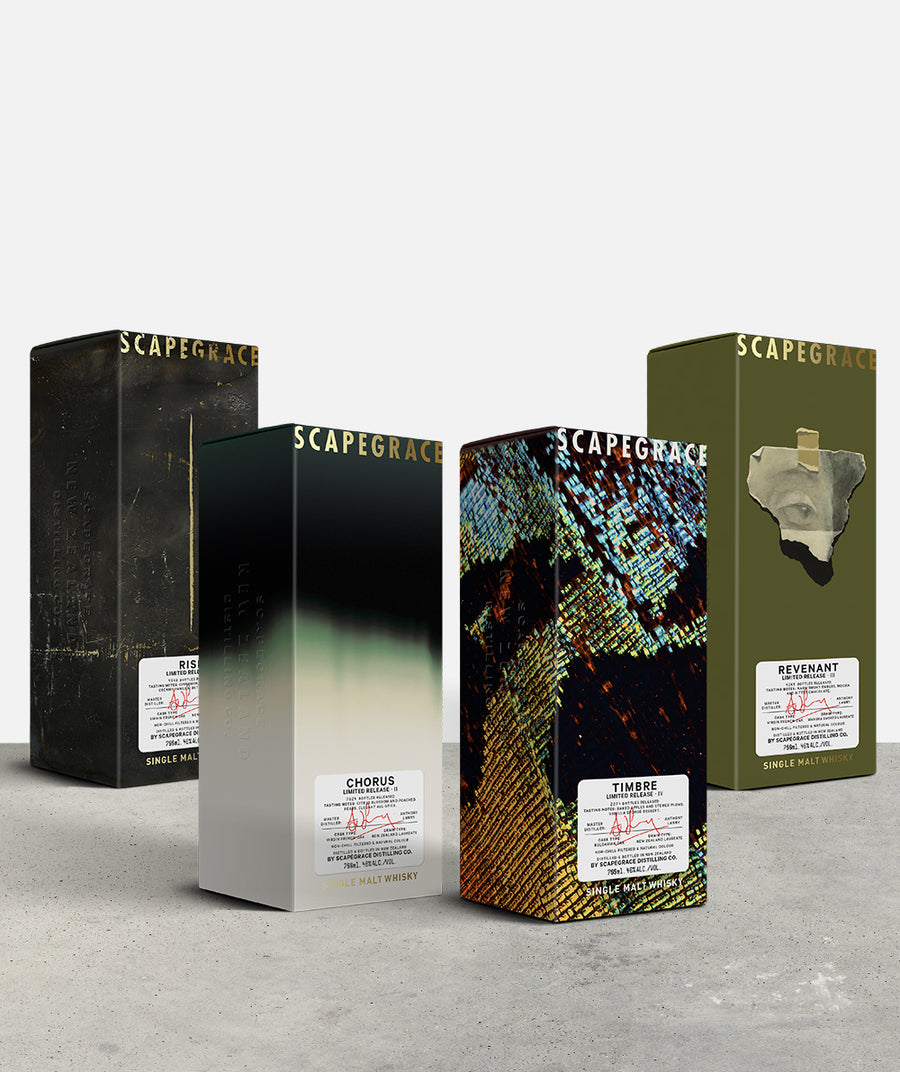 Scapegrace Single Malt – Ltd Release Box Set
